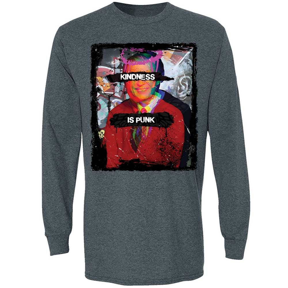 Kindness is Punk - Dark Heather - 5