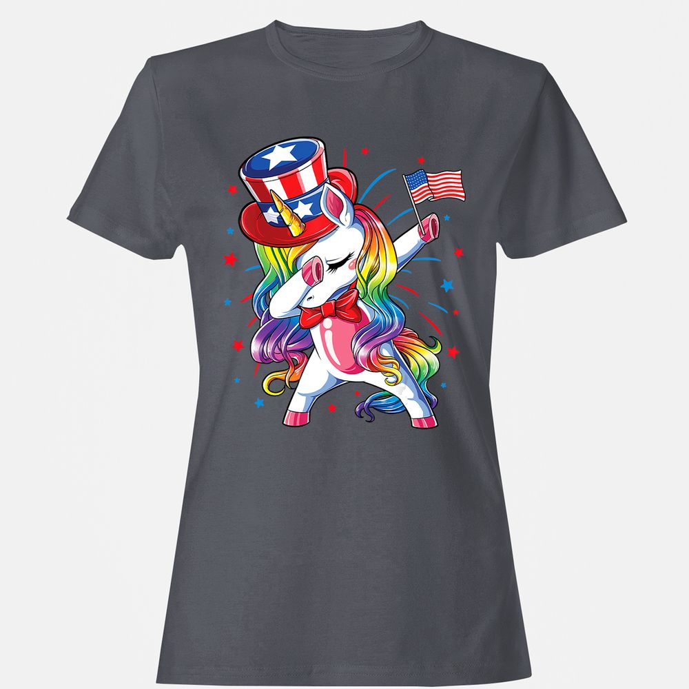 Women's T-Shirt - CSPVUAT5 - Dark Heather - 5