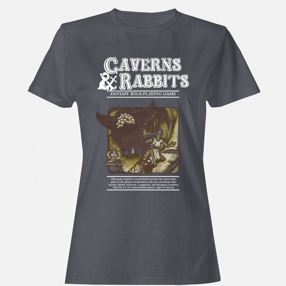 Women's T-Shirt - LTU9A1GD - Dark Heather - 5