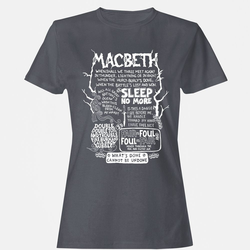 Women's T-Shirt - 3WA4VR1Q - Dark Heather - 5