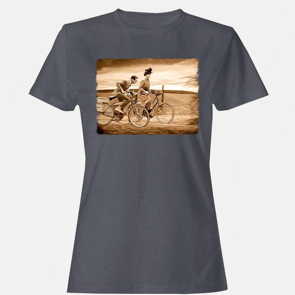 Women's T-Shirt - HNZY67J7 - Dark Heather - 5