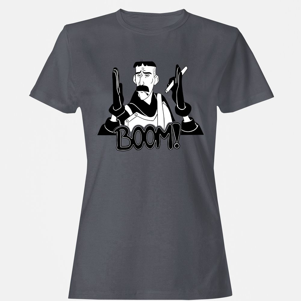 Women's T-Shirt - D7N9GNGX - Dark Heather - 5