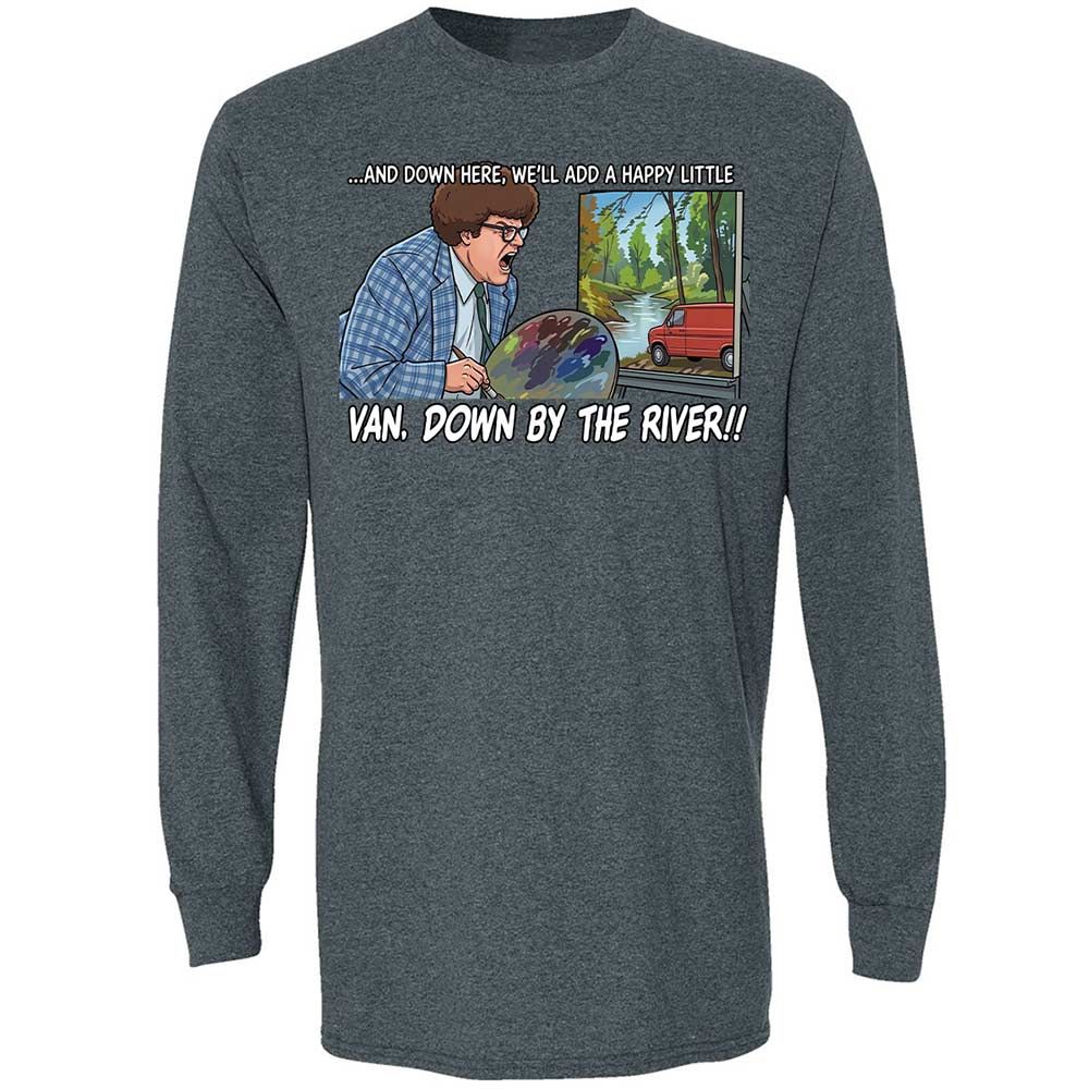 Long Sleeve T-Shirt - TKHU4ZNN - Dark Heather - 5
