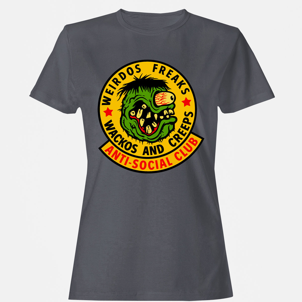 Women's T-Shirt - K46KK6MF - Dark Heather - 5