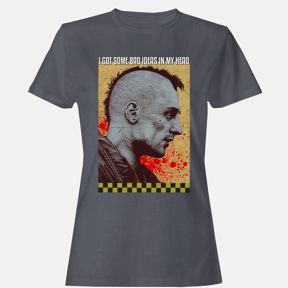 Women's T-Shirt - Q286XVZE - Dark Heather - 5
