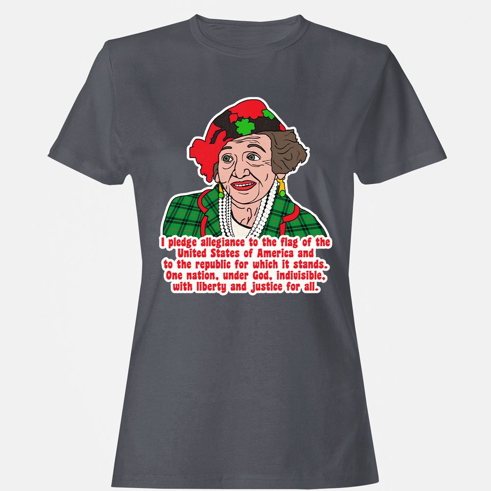 Women's T-Shirt - YQTLQSA7 - Dark Heather - 5