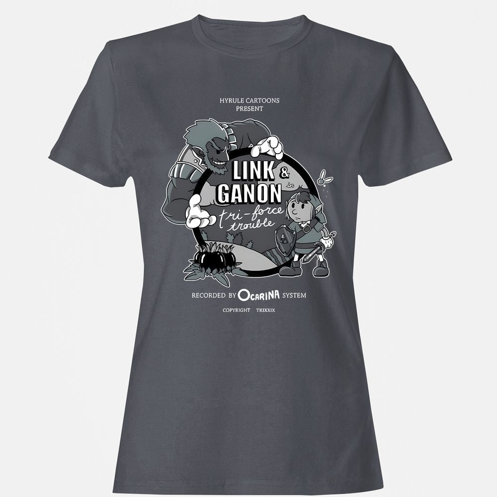 Women's T-Shirt - MHYL88ZX - Dark Heather - 5