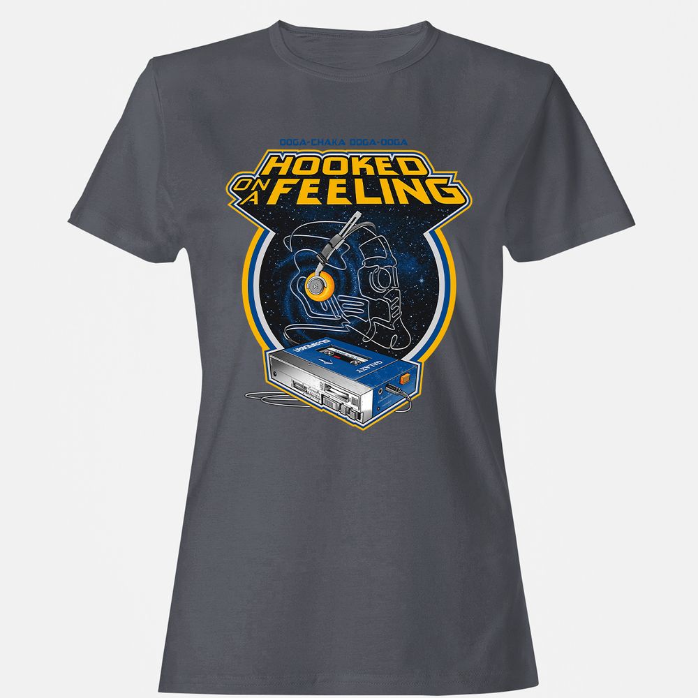 Women's T-Shirt - 3U9ATPUF - Dark Heather - 5