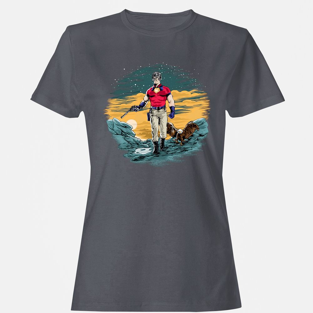 Women's T-Shirt - W5YF5VTA - Dark Heather - 5