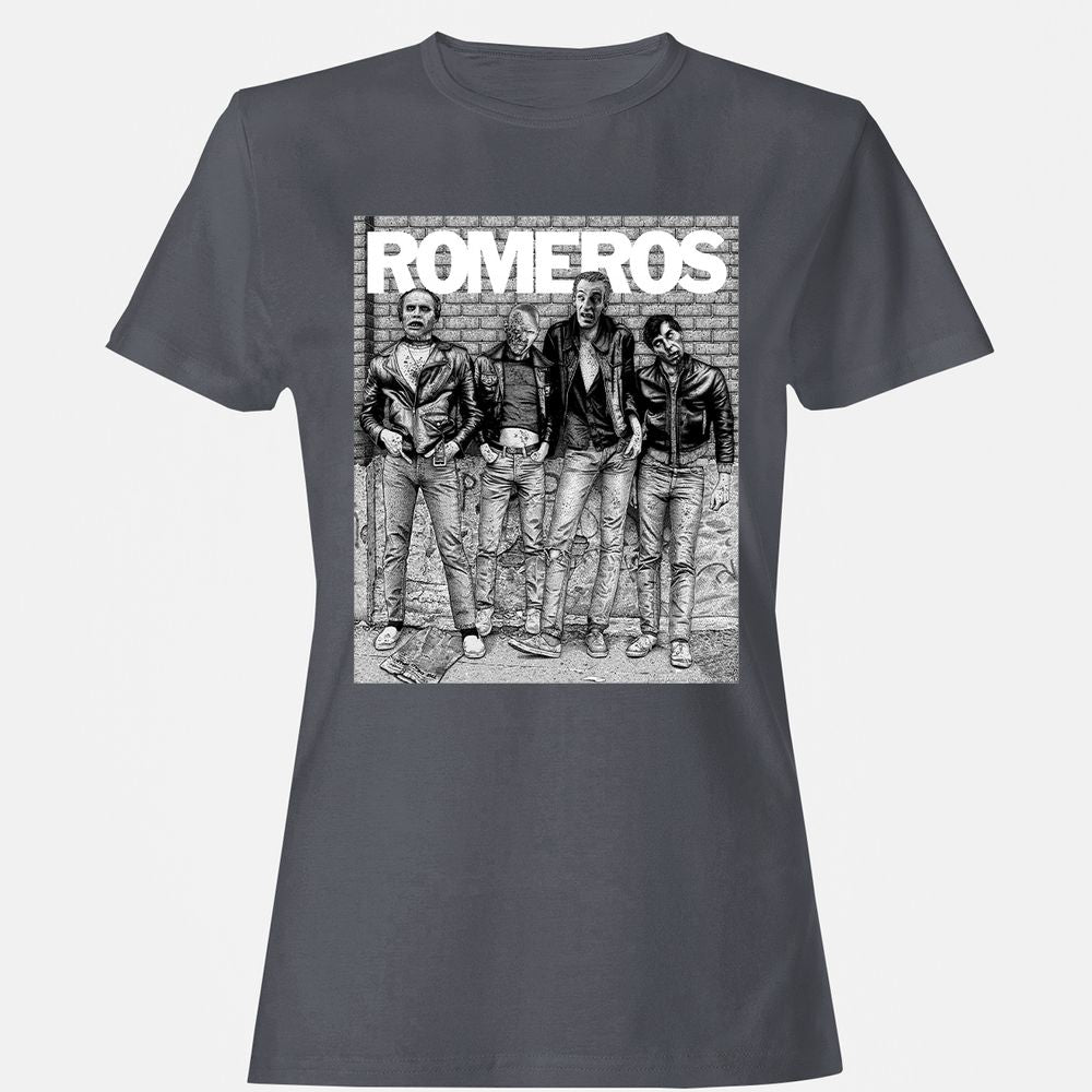 Women's T-Shirt - MNE3GS8A - Dark Heather - 5