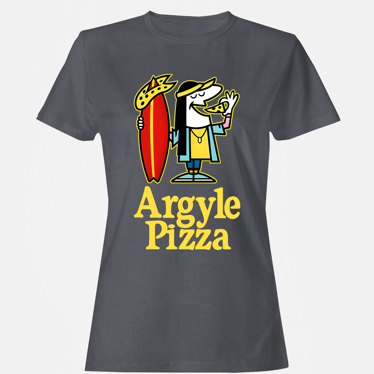 Women's T-Shirt - 6LS1NN9R - Dark Heather - 5