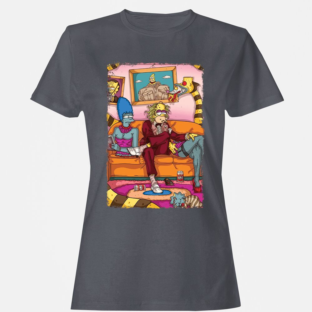 Women's T-Shirt - 8FGFK9MG - Dark Heather - 5