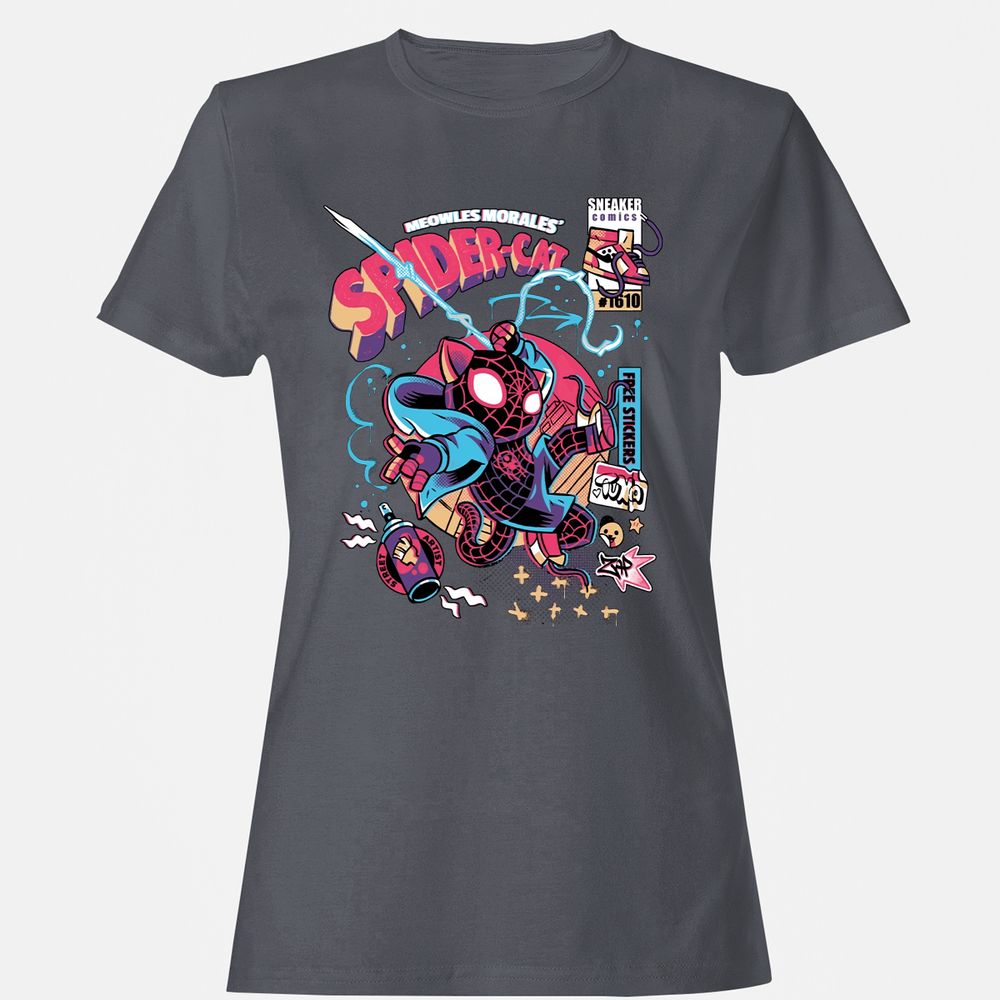 Women's T-Shirt - NHDQLP28 - Dark Heather - 5