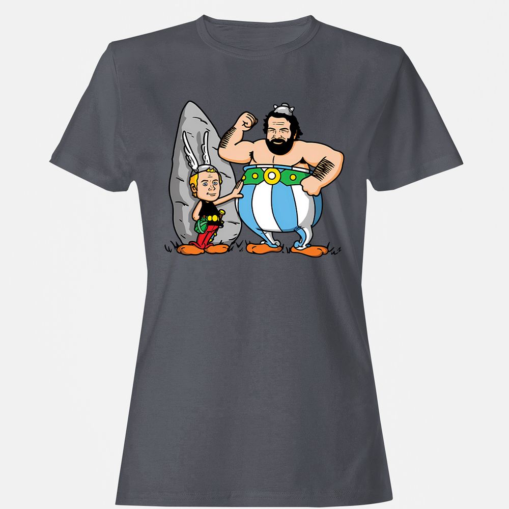 Women's T-Shirt - T6TBF99Q - Dark Heather - 5