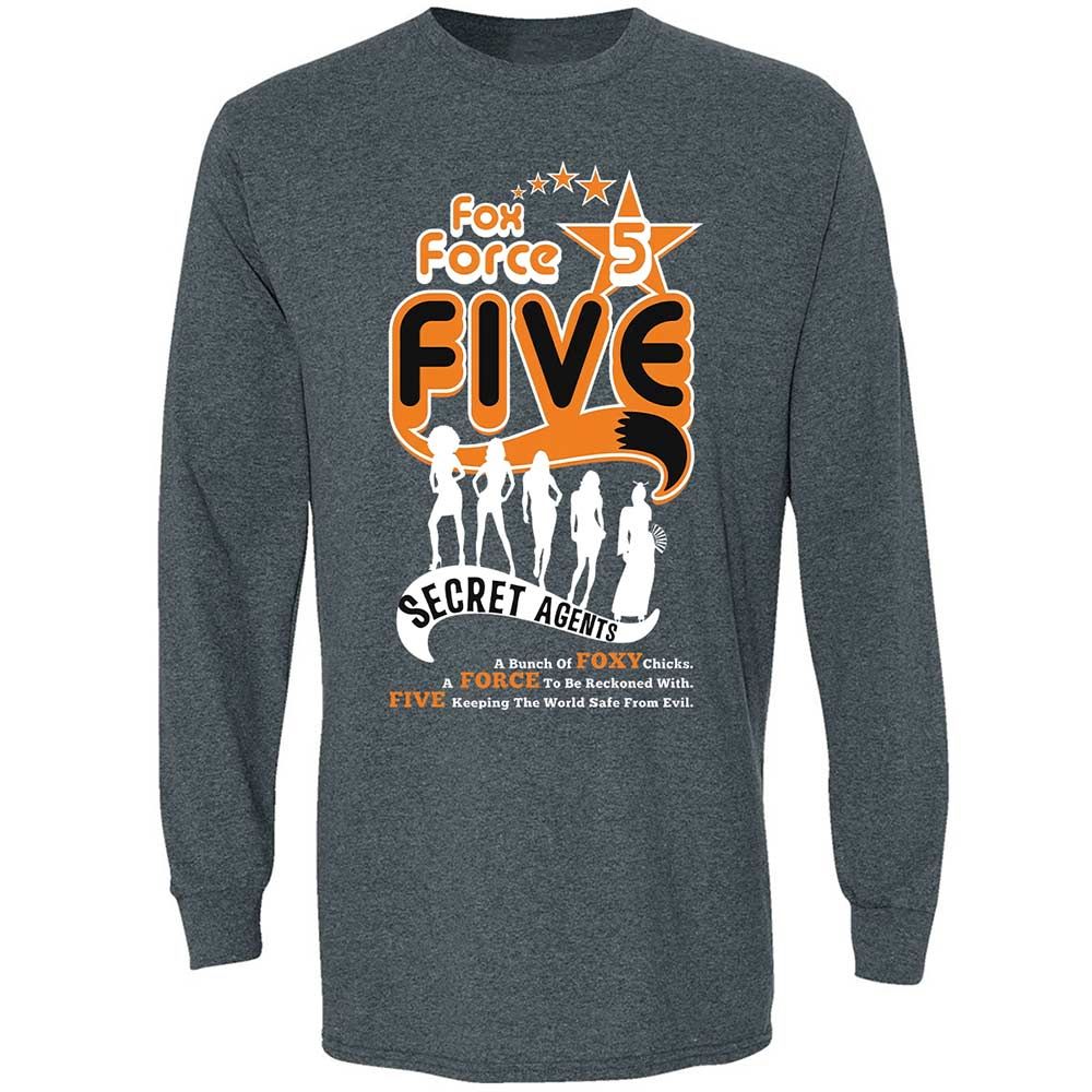 Long Sleeve T-Shirt - 6C36KJRX - Dark Heather - 5