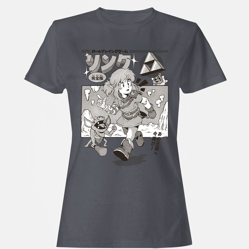 Women's T-Shirt - TD8D2FTB - Dark Heather - 5