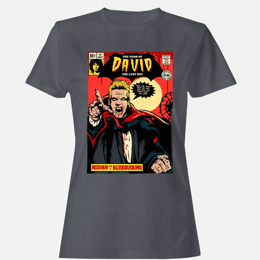 Women's T-Shirt - J1436CDQ - Dark Heather - 5