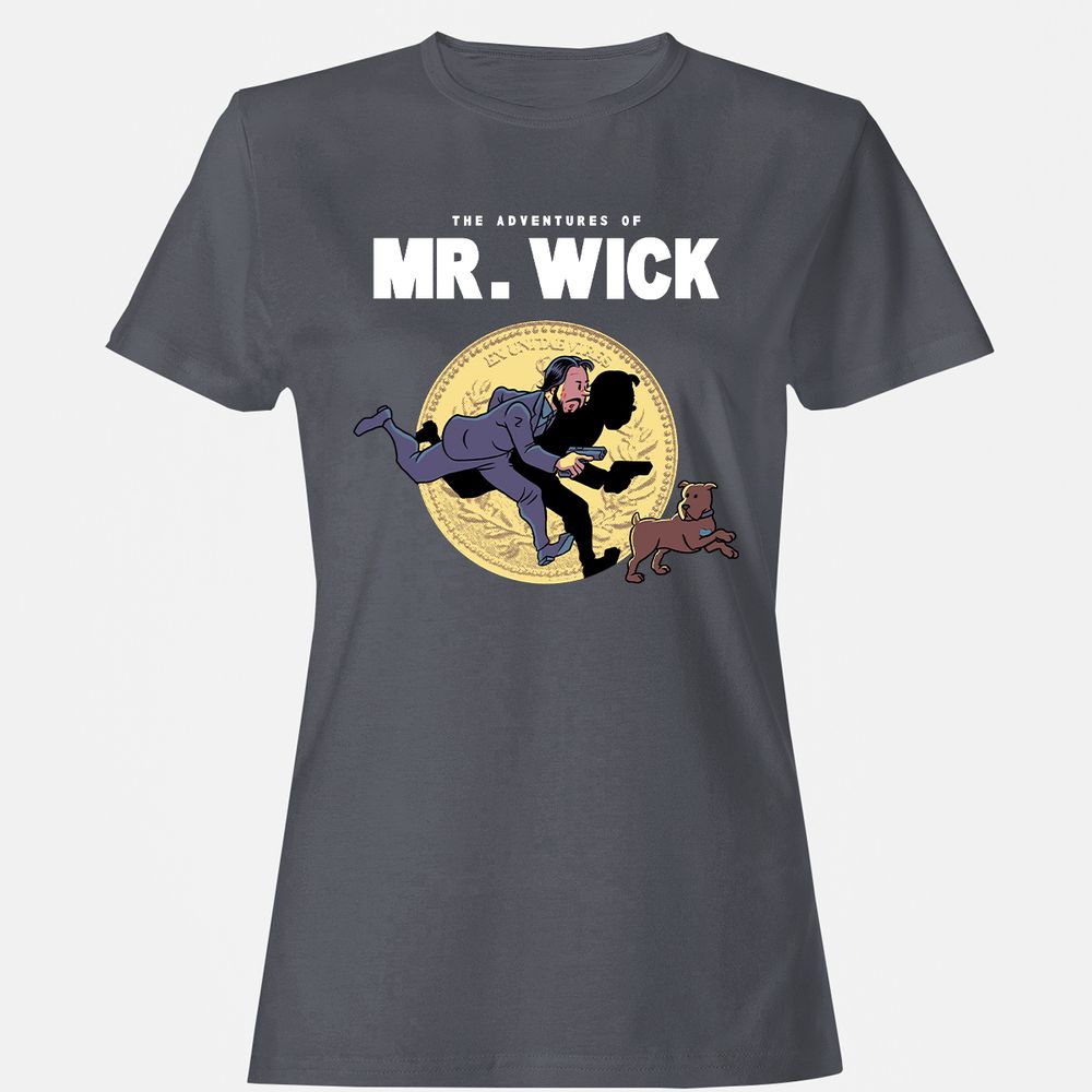 Women's T-Shirt - H543DDQL - Dark Heather - 5