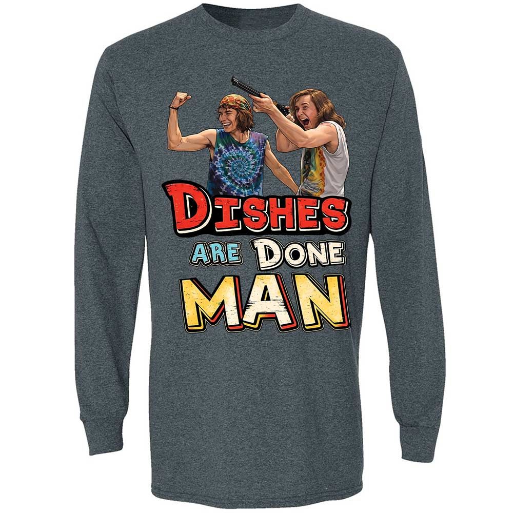Long Sleeve T-Shirt - VQRUSN7N - Dark Heather - 5