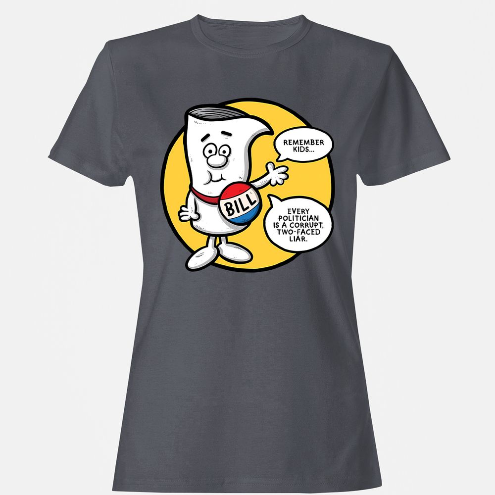 Women's T-Shirt - K9YZ7TZJ - Dark Heather - 5