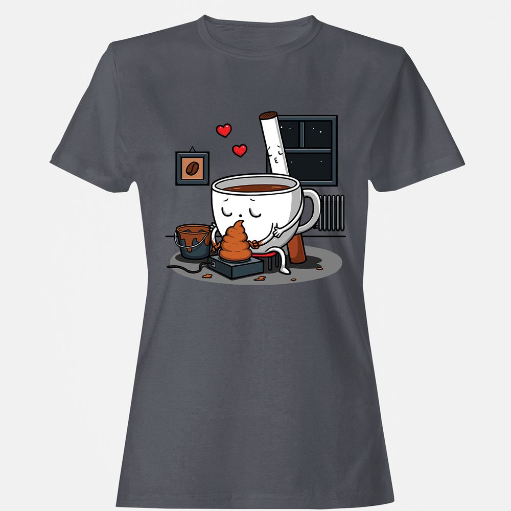 Women's T-Shirt - U121LC3G - Dark Heather - 5