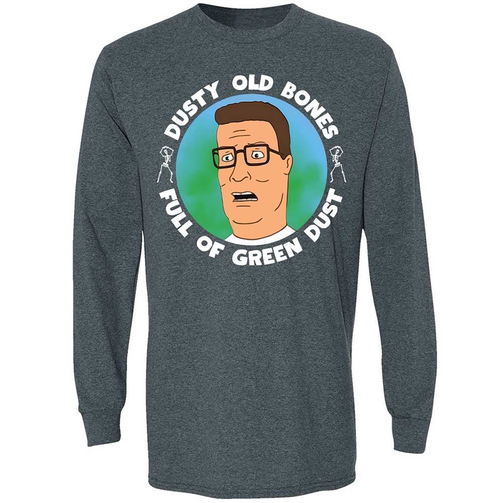 Dusty Old Bones Full of Green - Dark Heather - 5