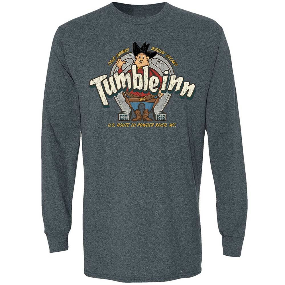 Long Sleeve T-Shirt - GQ35Q9GD - Dark Heather - 5