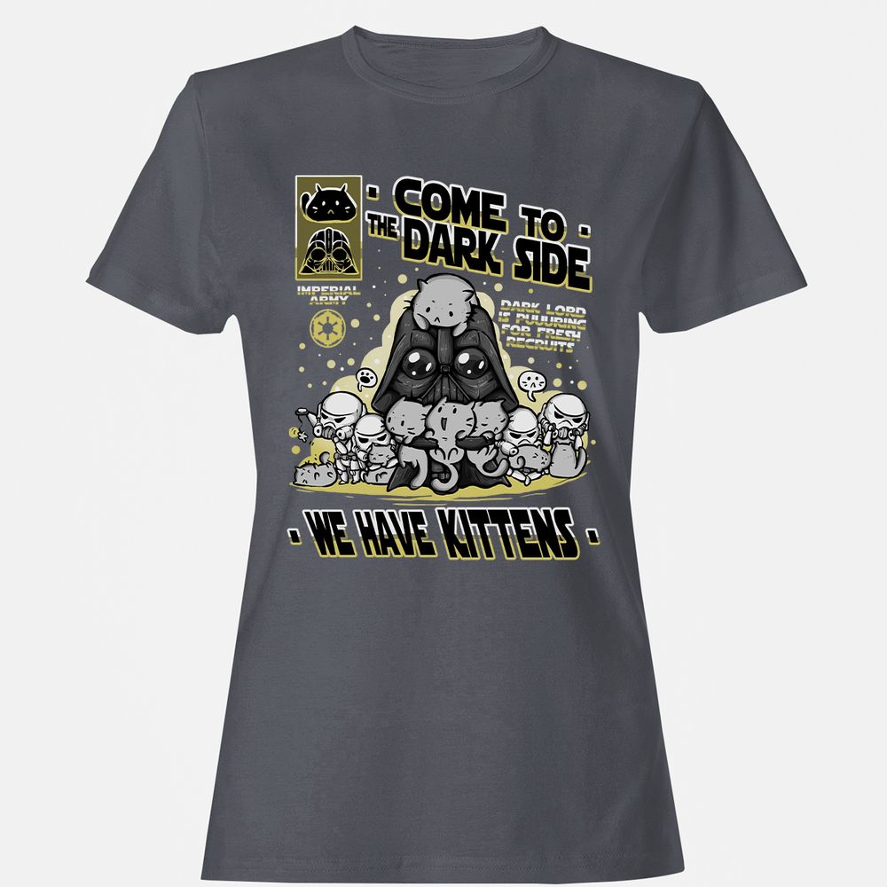 Women's T-Shirt - DKQVTQ1X - Dark Heather - 5