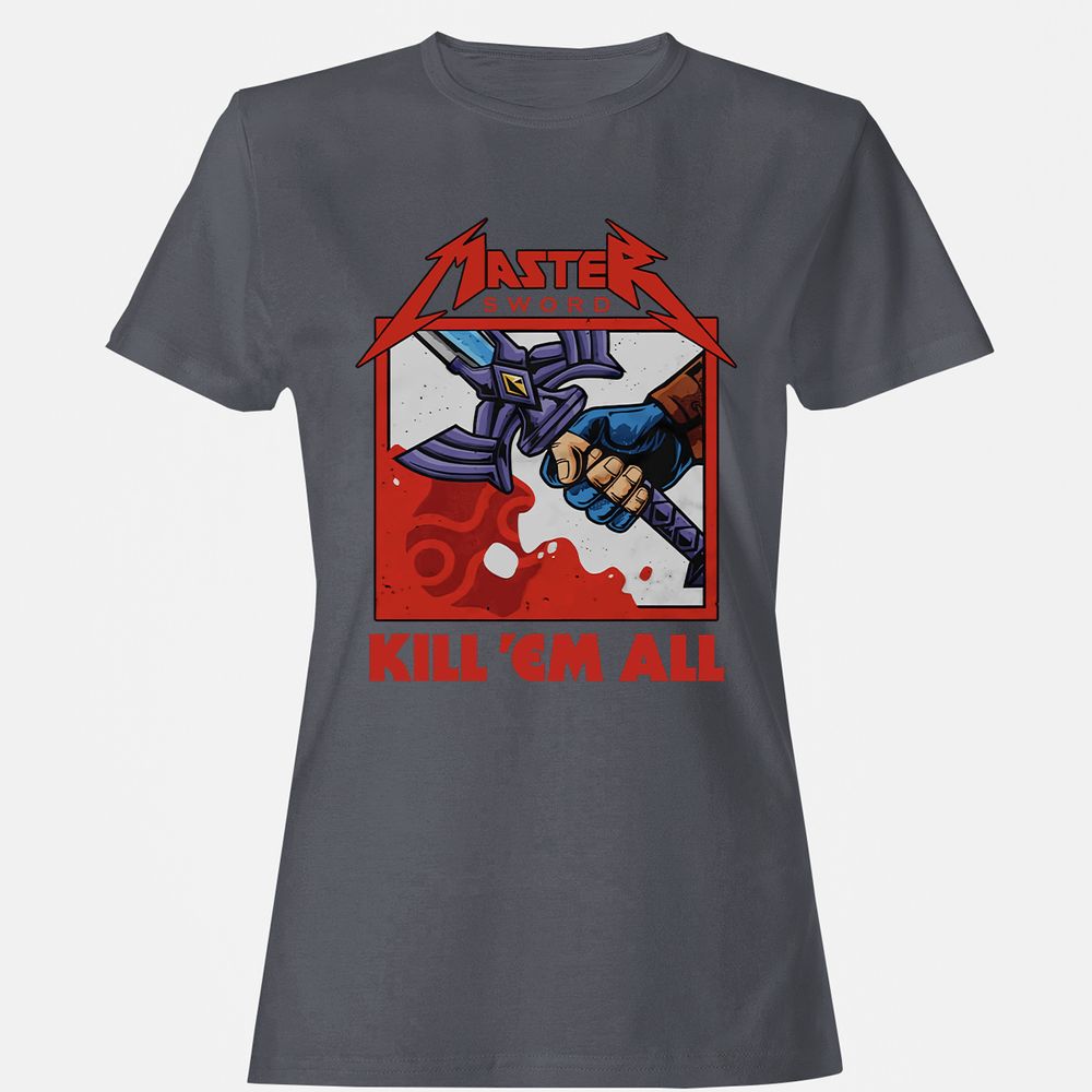 Women's T-Shirt - X6ZE8FKG - Dark Heather - 5