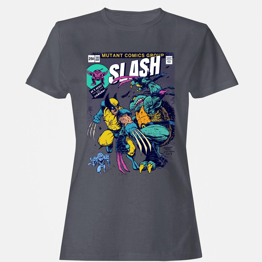 Women's T-Shirt - GR4G8E4R - Dark Heather - 5