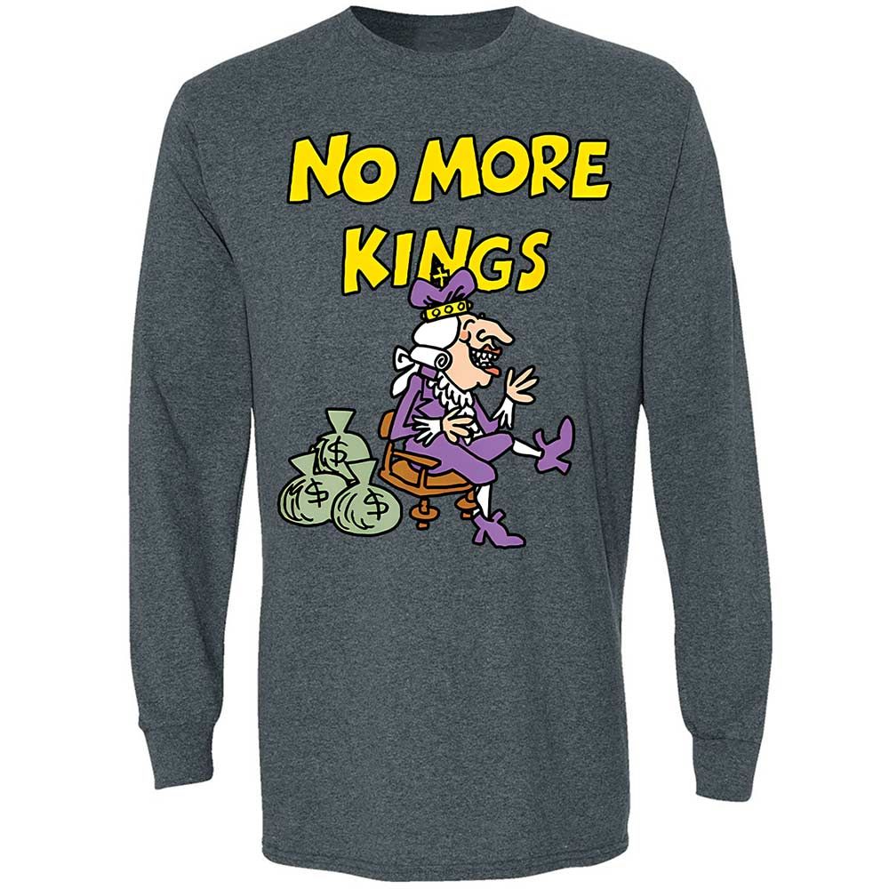 Long Sleeve T-Shirt - 5QZ3U5CV - Dark Heather - 5