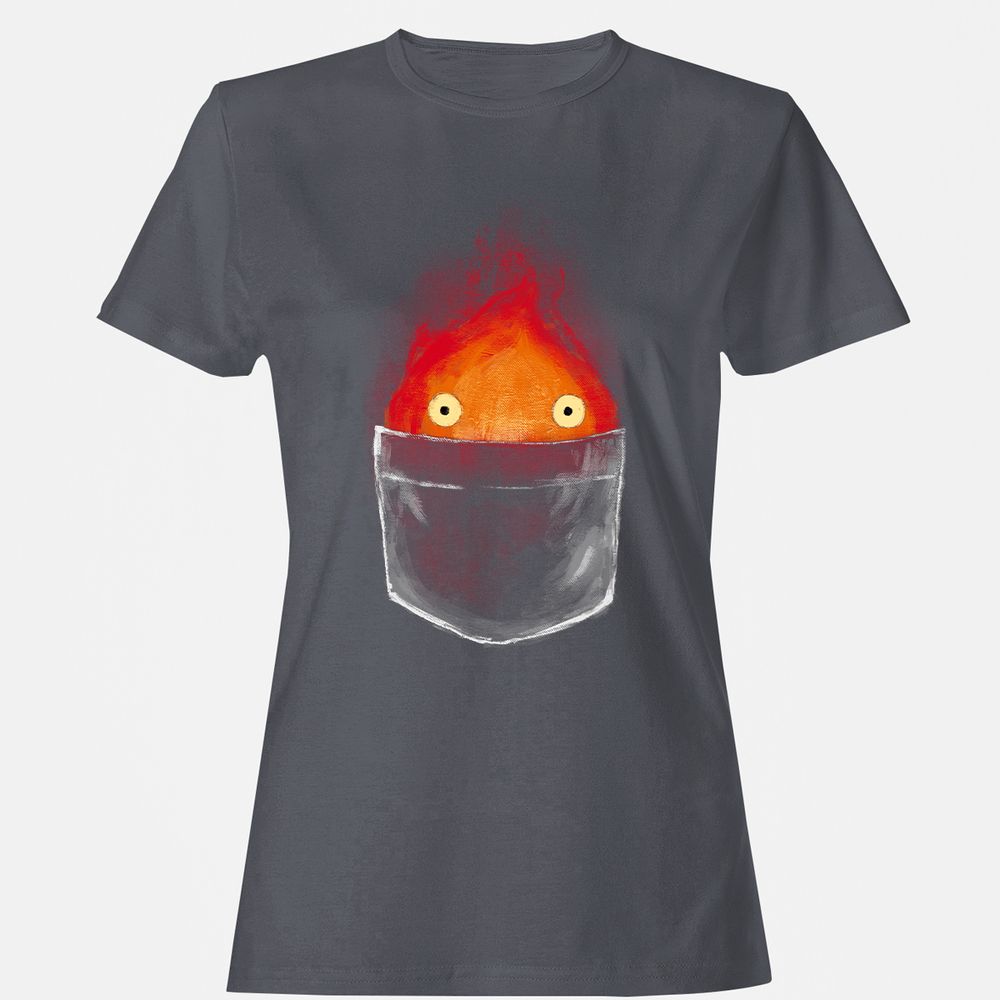 Women's T-Shirt - ZBSWQ9PV - Dark Heather - 5