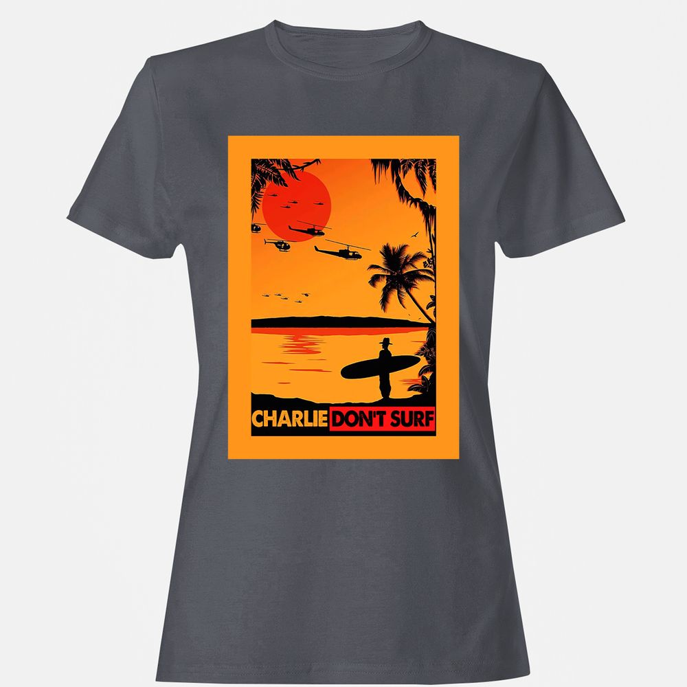 Women's T-Shirt - RLH2EABS - Dark Heather - 5