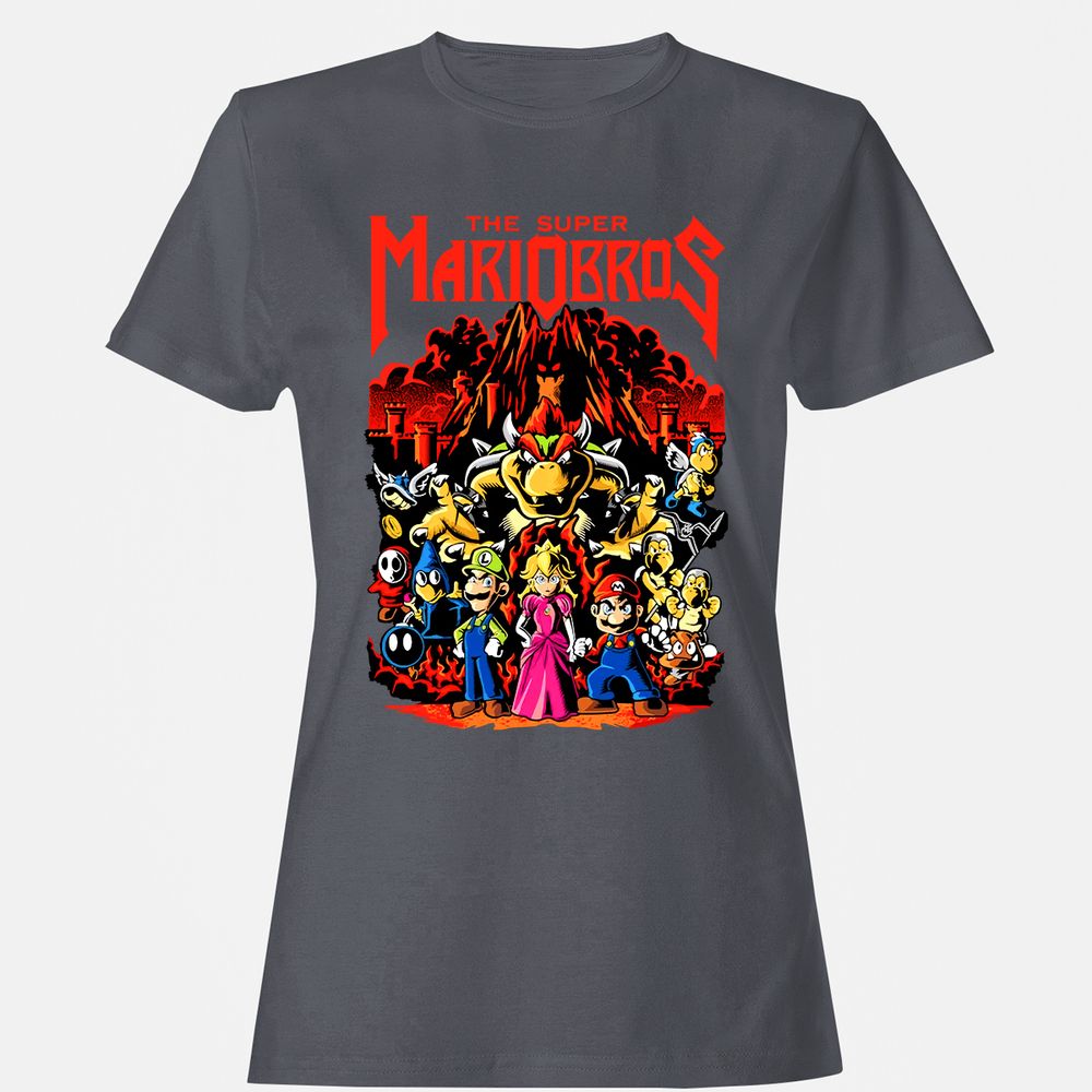 Women's T-Shirt - R34UBQSS - Dark Heather - 5