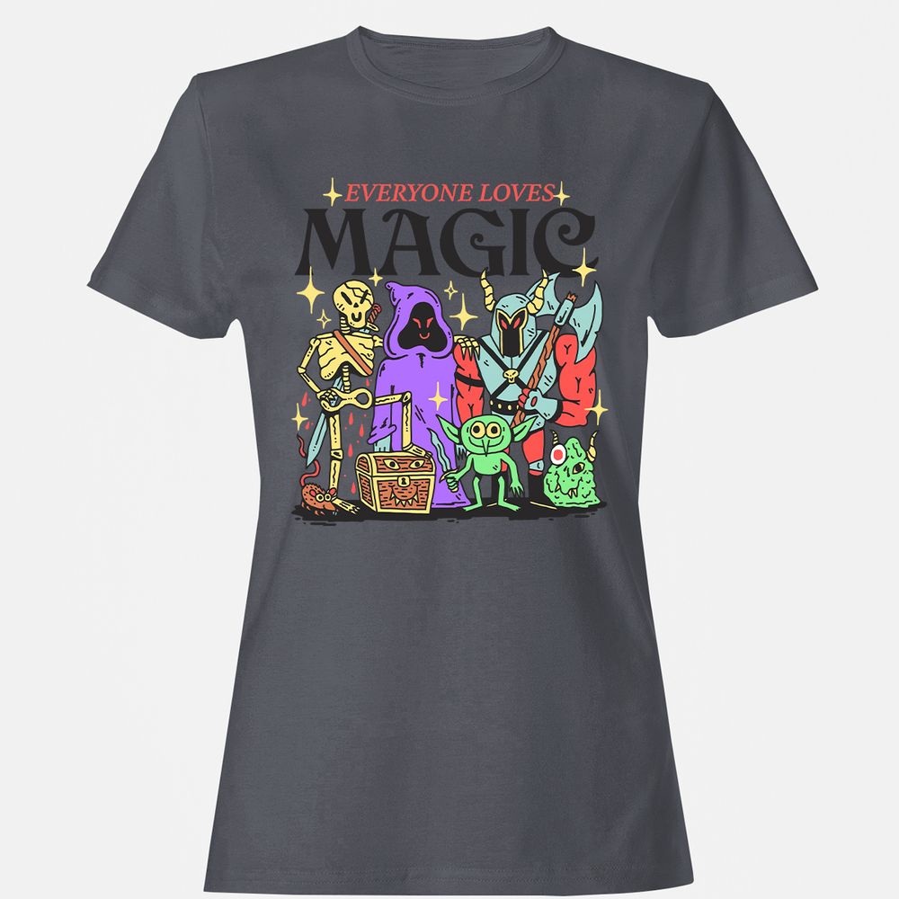 Women's T-Shirt - PFGVFWH7 - Dark Heather - 5