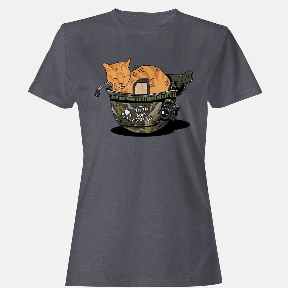 Women's T-Shirt - Q2PHNE9G - Dark Heather - 5