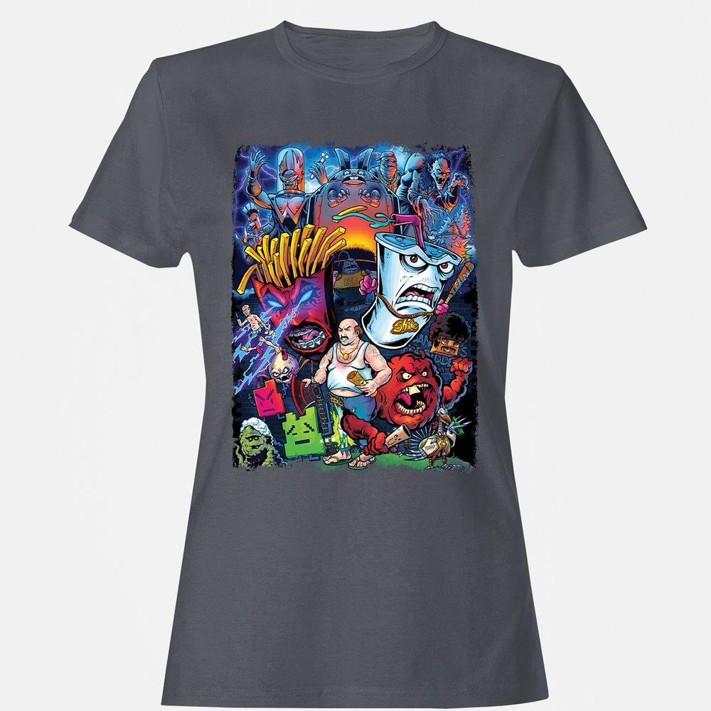 Women's T-Shirt - Q5DUQM54 - Dark Heather - 5