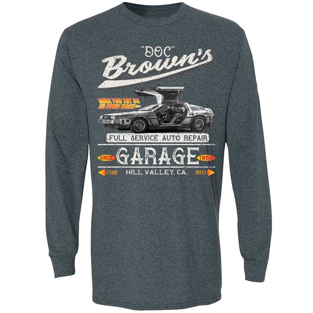 Long Sleeve T-Shirt - 5TJS33A6 - Dark Heather - 5