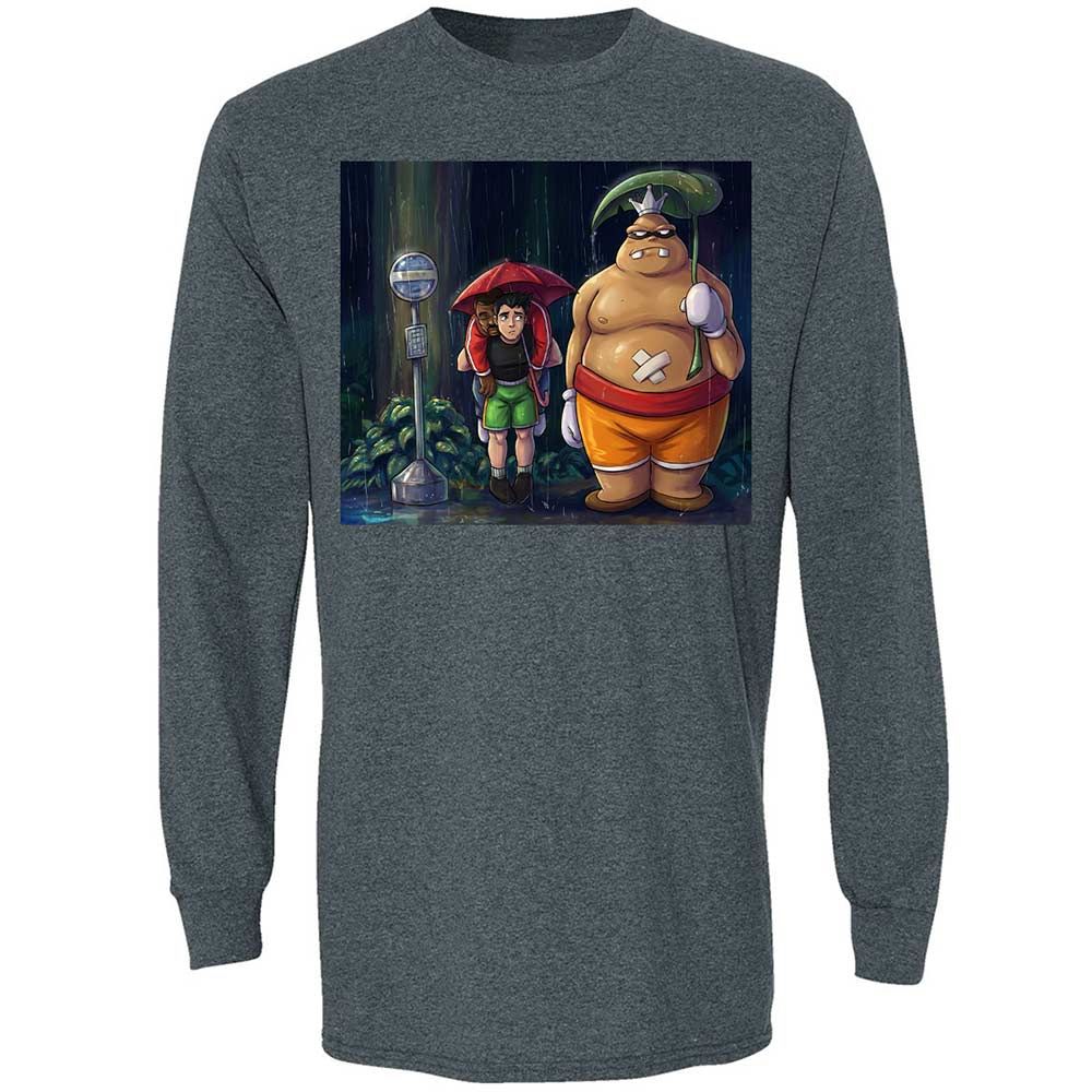 Long Sleeve T-Shirt - XZQPWA6K - Dark Heather - 5