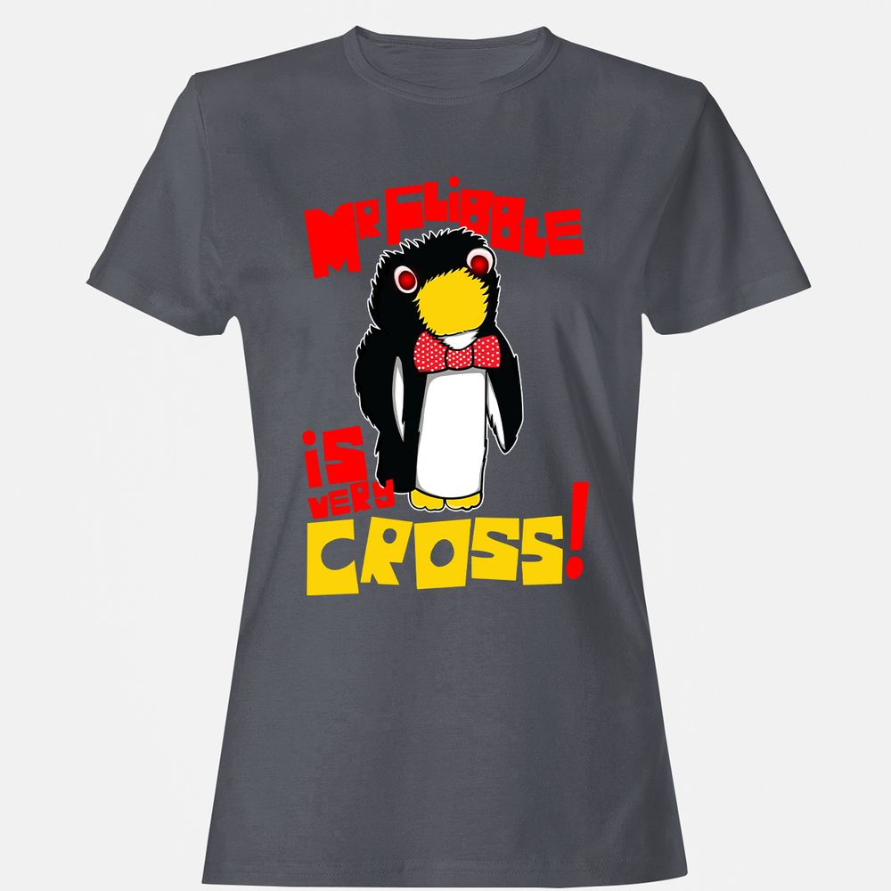 Mr Flibble is very Cross - Dark Heather - 5