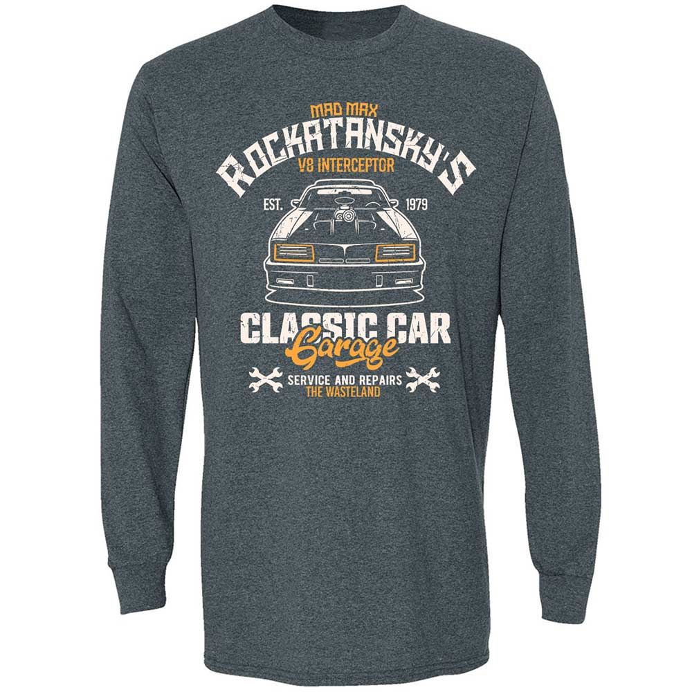 Long Sleeve T-Shirt - 4VMRT11Y - Dark Heather - 5