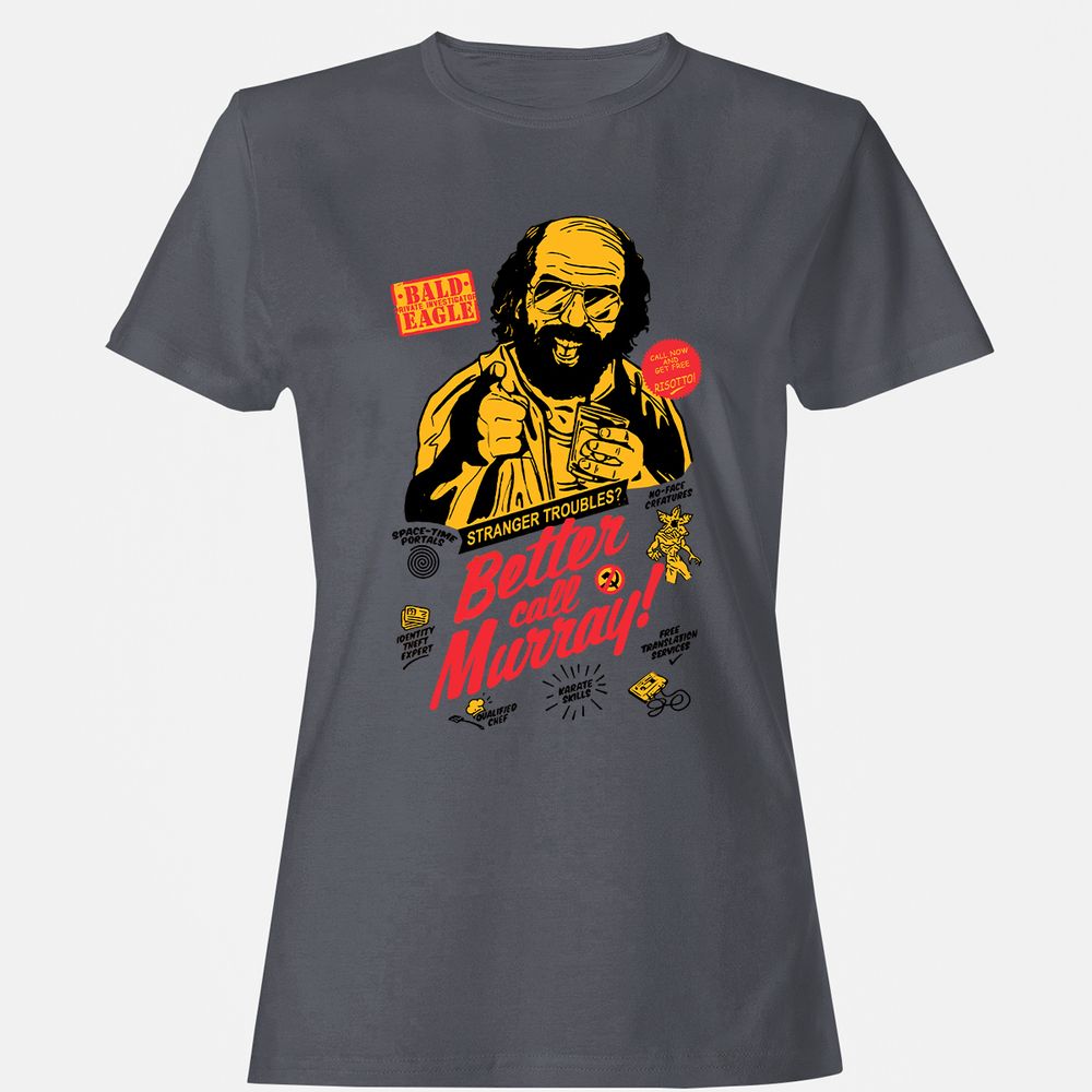 Women's T-Shirt - RU99P7PJ - Dark Heather - 5