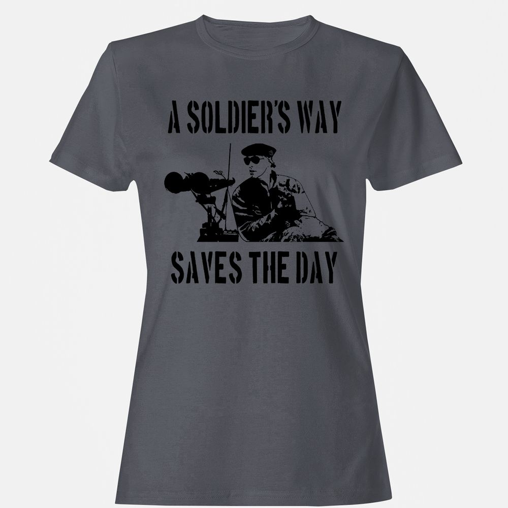 Women's T-Shirt - MGXRVQEC - Dark Heather - 5