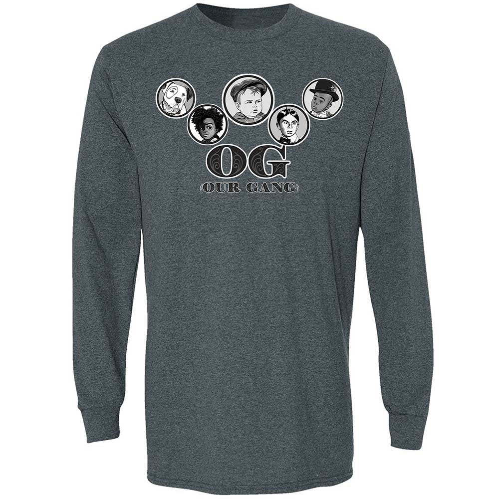 Long Sleeve T-Shirt - GJD3BQGJ - Dark Heather - 5