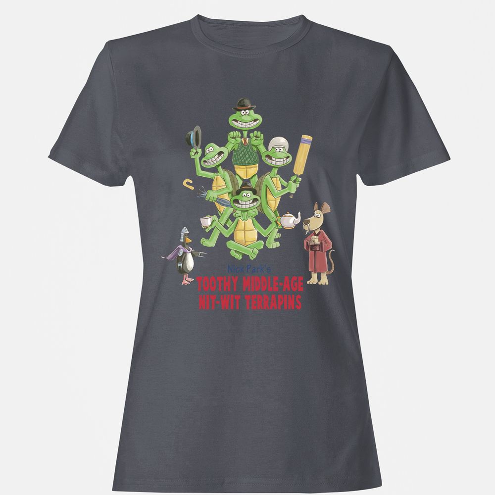 Women's T-Shirt - CU7E596W - Dark Heather - 5