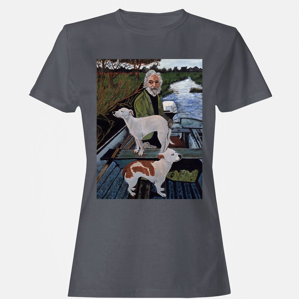 Women's T-Shirt - ZN5LSRH2 - Dark Heather - 5