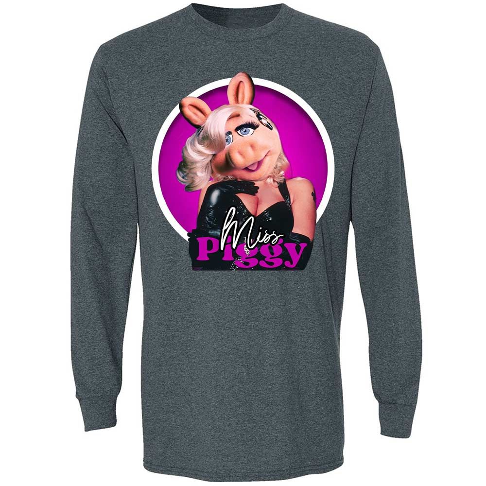 Long Sleeve T-Shirt - F3UJ74RA - Dark Heather - 5