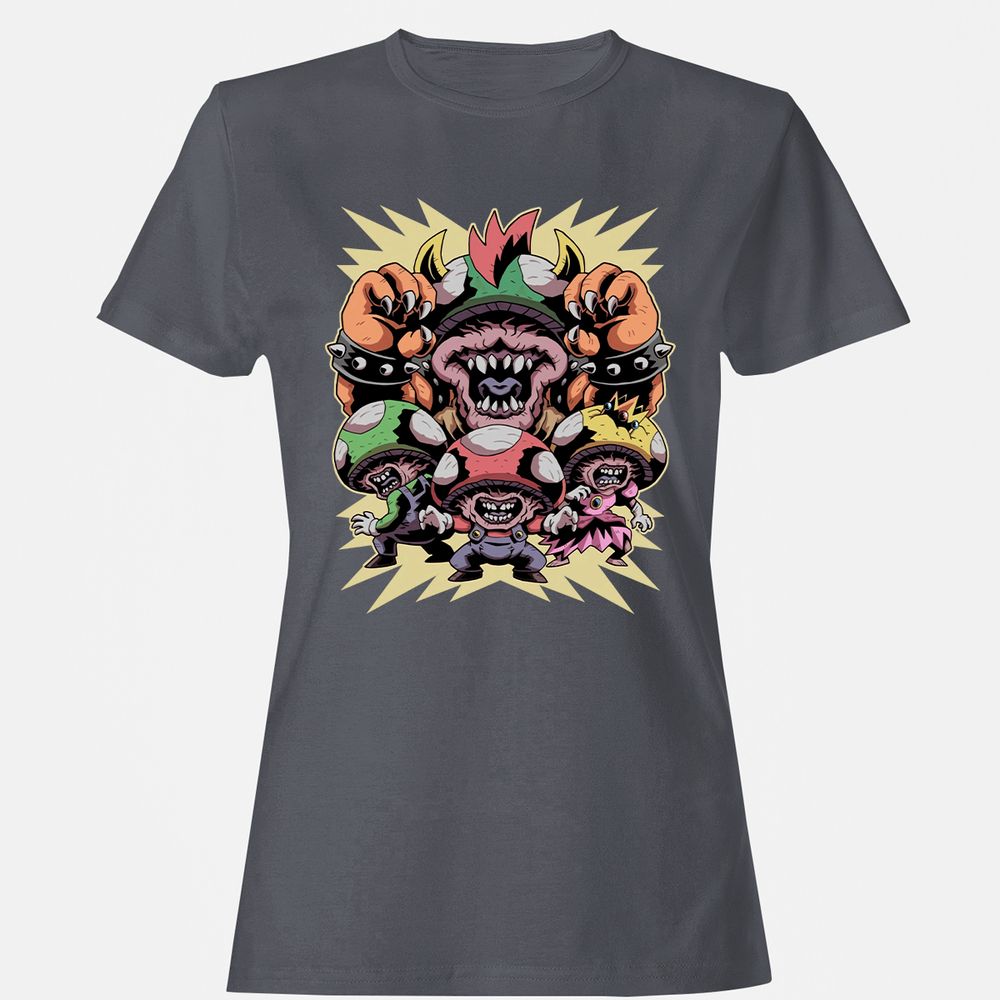 Women's T-Shirt - QN4ZDWRX - Dark Heather - 5