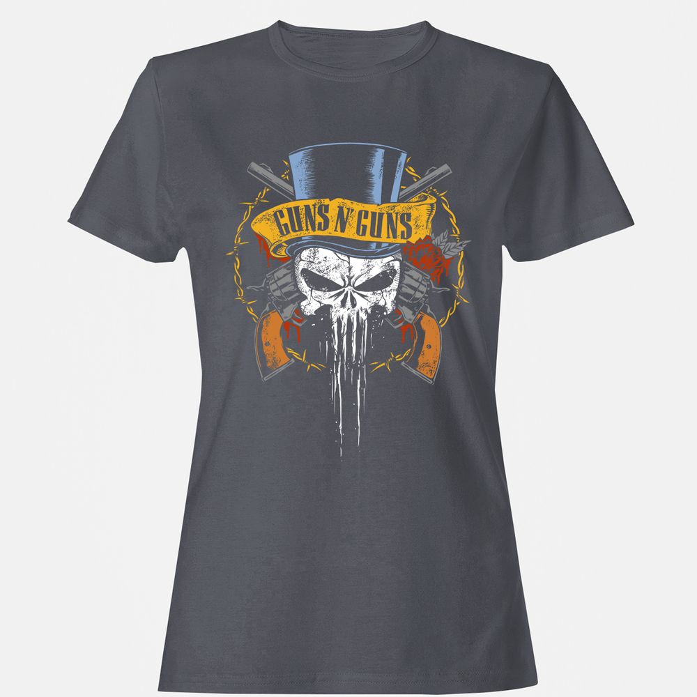 Women's T-Shirt - DR1ZJE3M - Dark Heather - 5