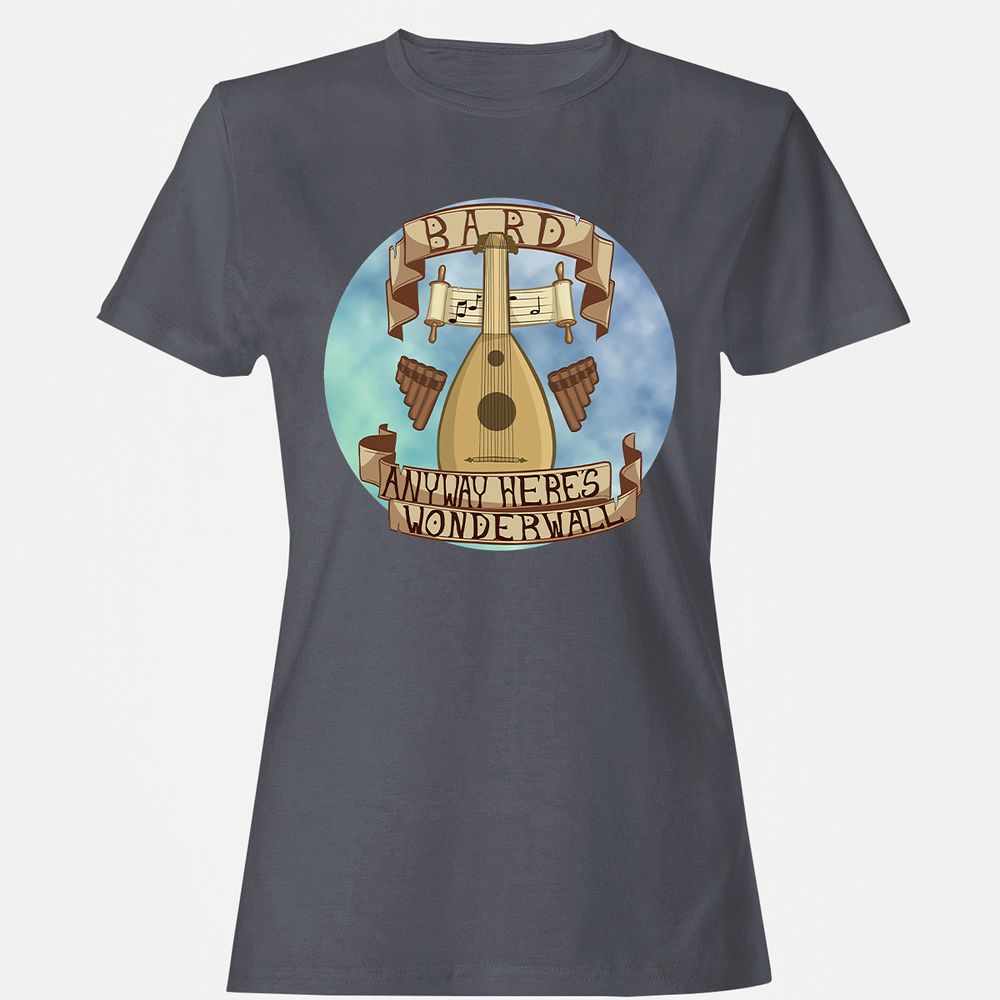 Women's T-Shirt - U7KGMWE5 - Dark Heather - 5